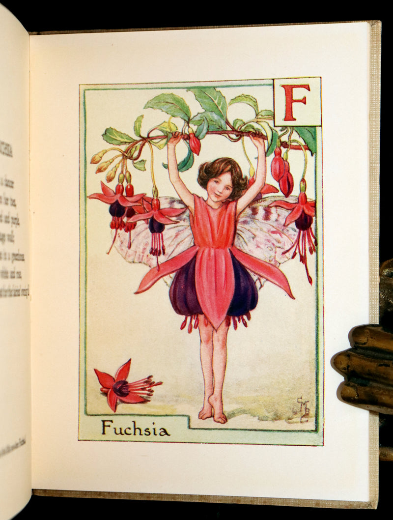 1950 Rare Book - A Flower Fairy Alphabet by Cicely Mary Barker