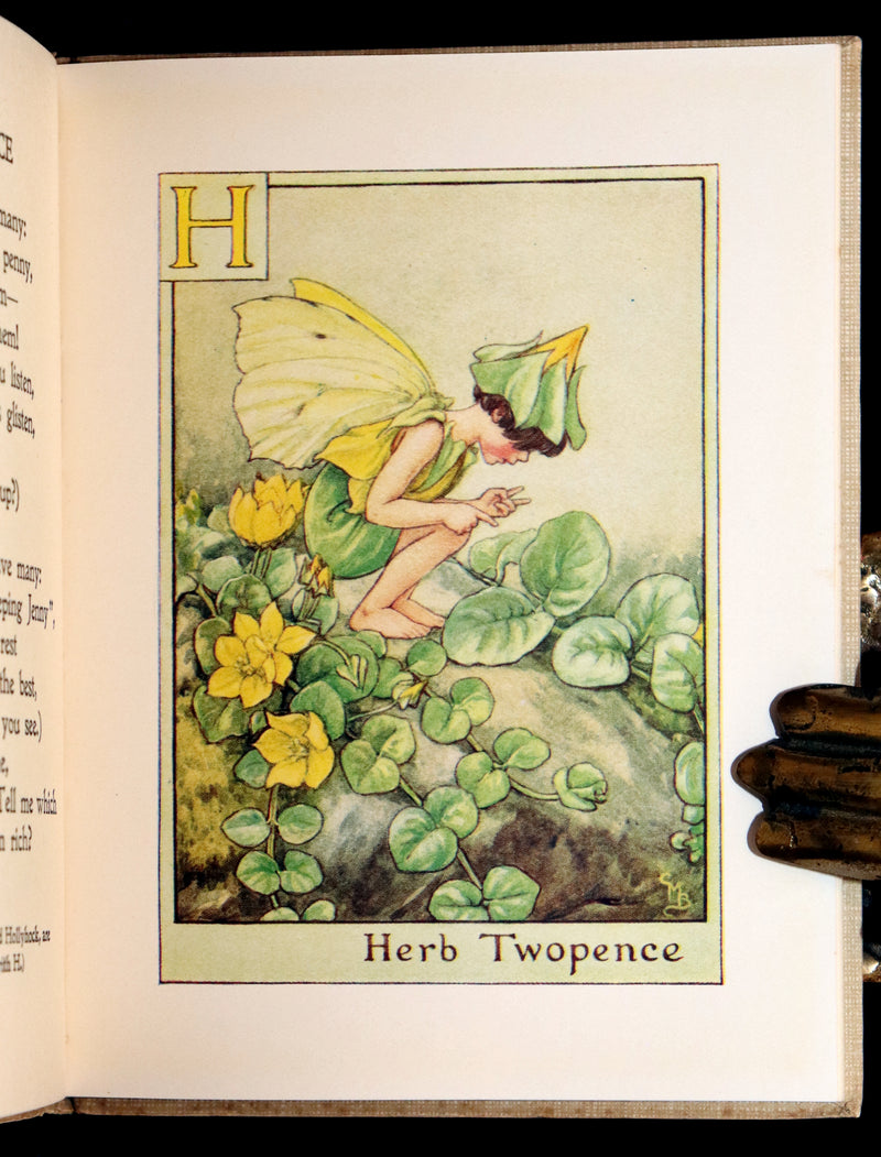 1950 Rare Book - A Flower Fairy Alphabet by Cicely Mary Barker