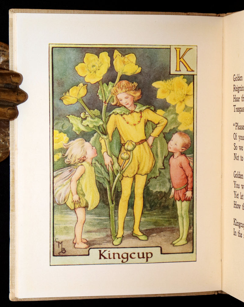 1950 Rare Book - A Flower Fairy Alphabet by Cicely Mary Barker