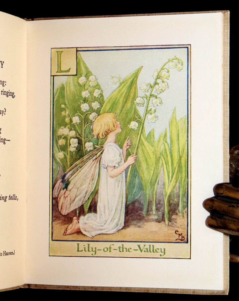 1950 Rare Book - A Flower Fairy Alphabet by Cicely Mary Barker