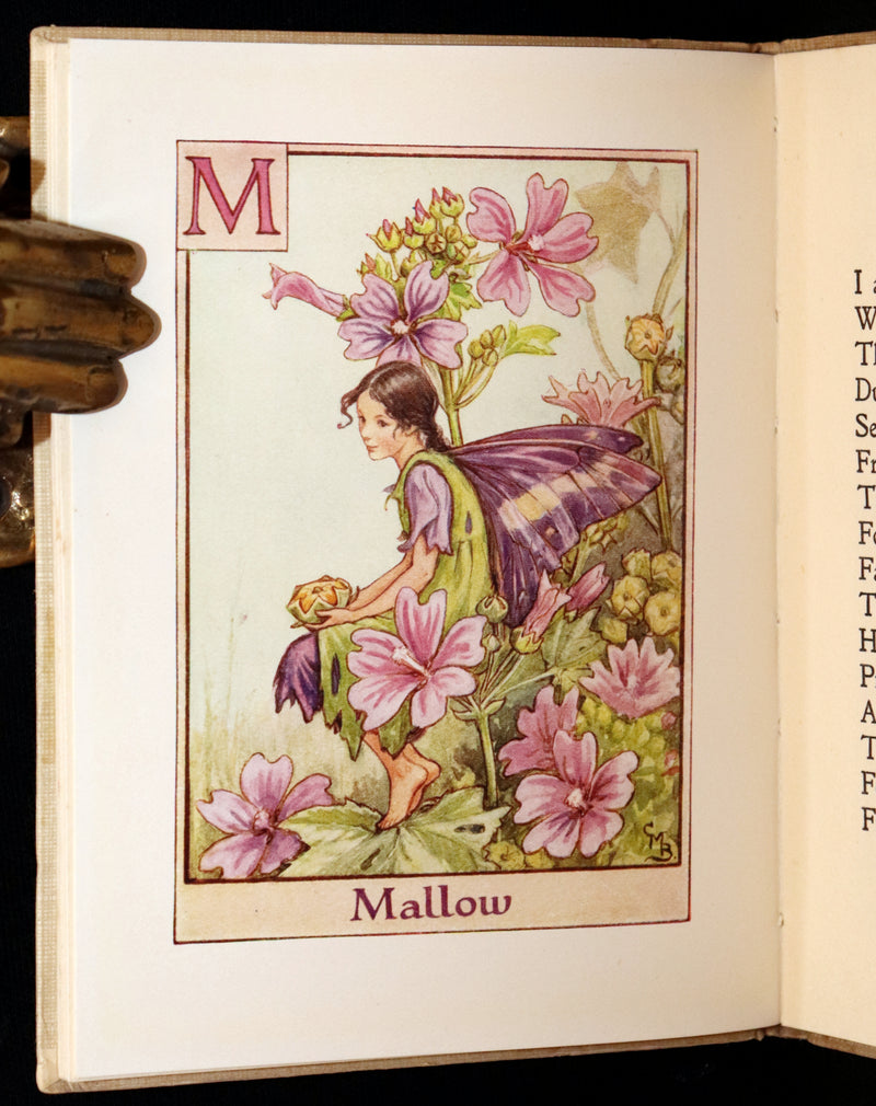 1950 Rare Book - A Flower Fairy Alphabet by Cicely Mary Barker