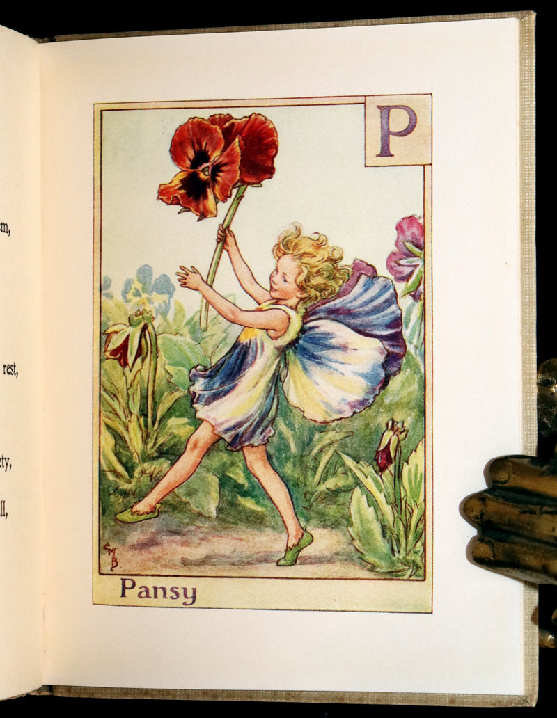 1950 Rare Book - A Flower Fairy Alphabet by Cicely Mary Barker