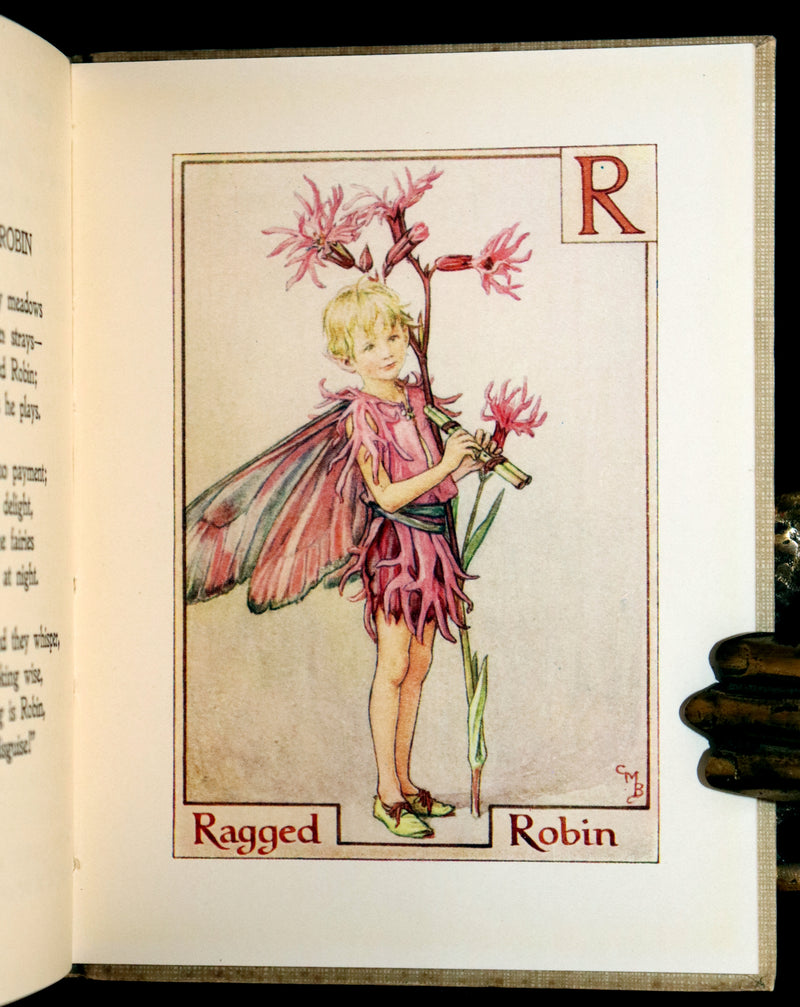1950 Rare Book - A Flower Fairy Alphabet by Cicely Mary Barker