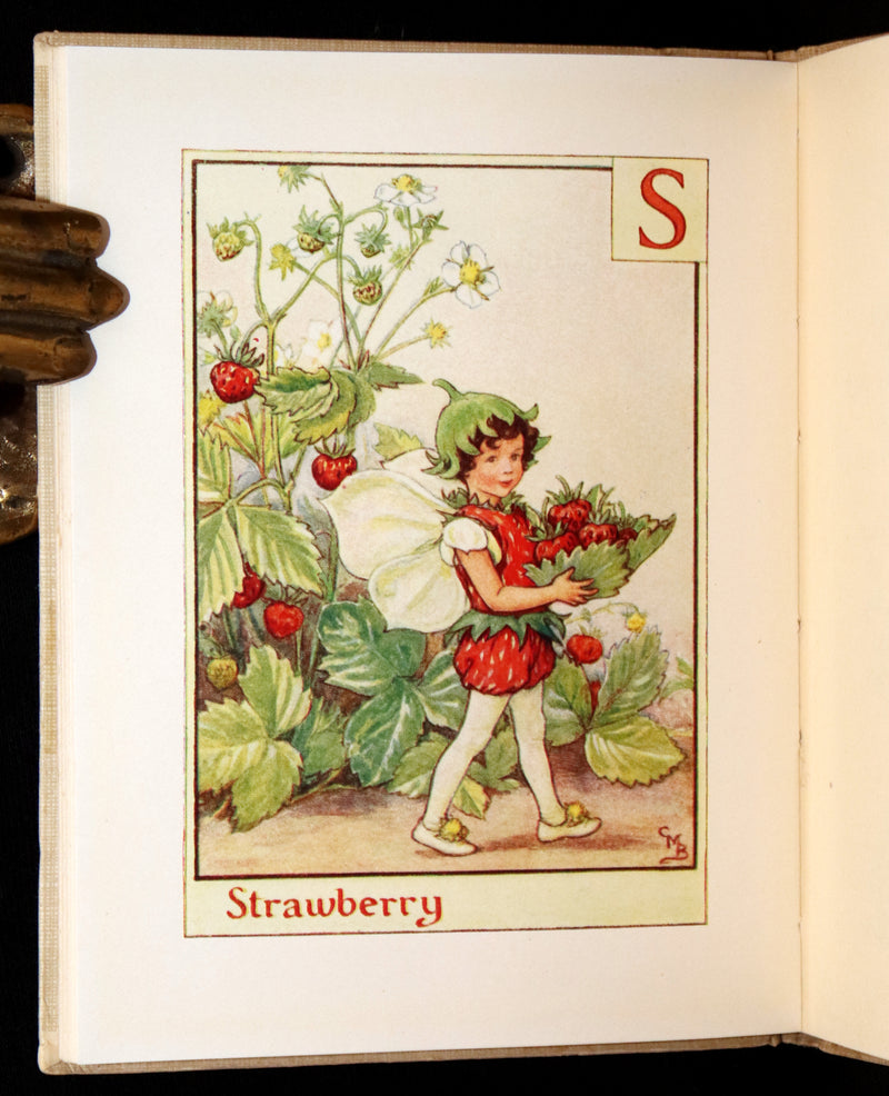1950 Rare Book - A Flower Fairy Alphabet by Cicely Mary Barker