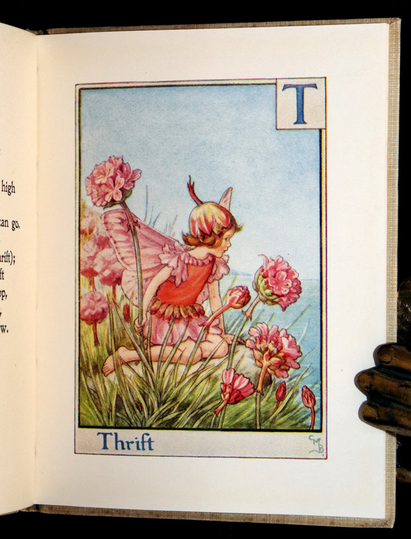 1950 Rare Book - A Flower Fairy Alphabet by Cicely Mary Barker