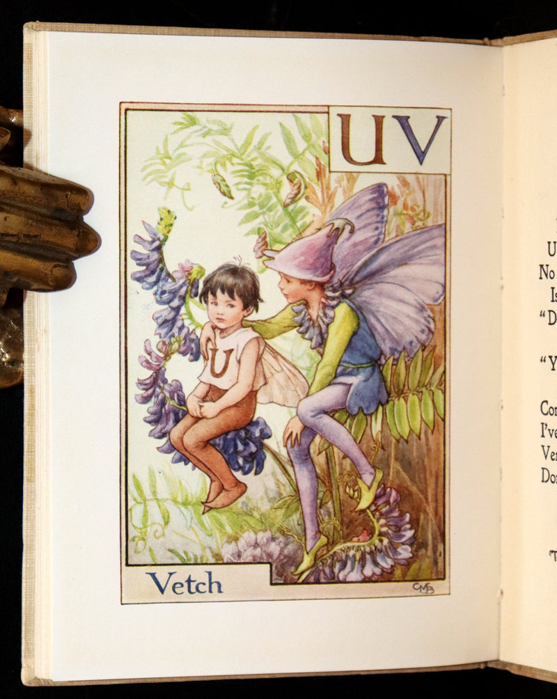 1950 Rare Book - A Flower Fairy Alphabet by Cicely Mary Barker