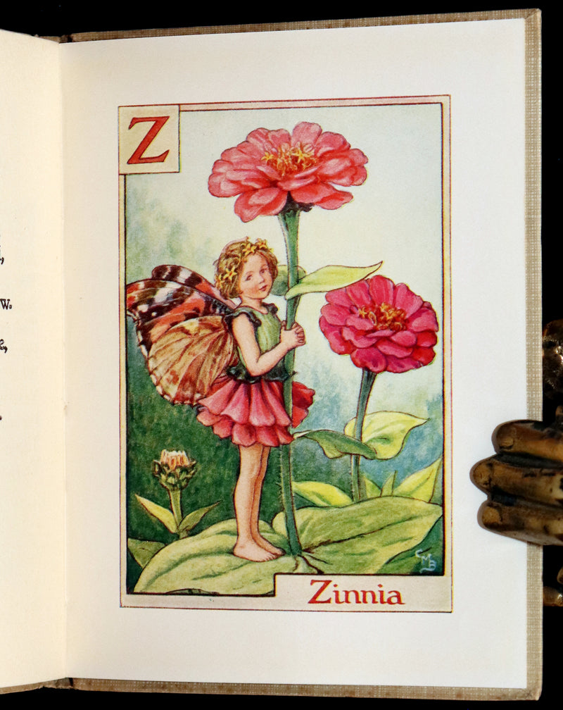 1950 Rare Book - A Flower Fairy Alphabet by Cicely Mary Barker