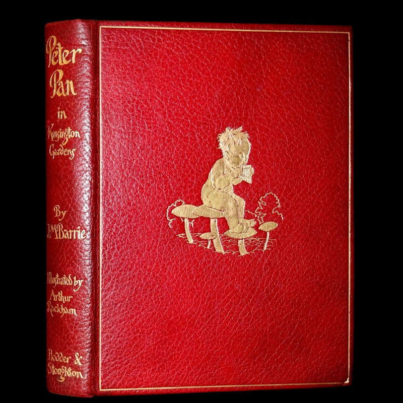 1910 First Deluxe Edition - Peter Pan in Kensington Gardens by Arthur Rackham