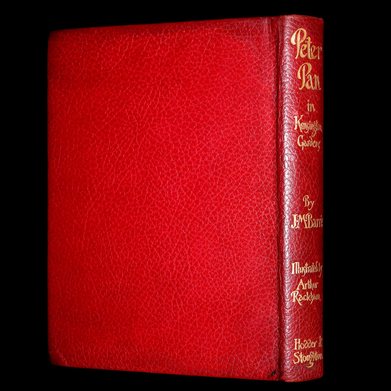 1910 First Deluxe Edition - Peter Pan in Kensington Gardens by Arthur Rackham