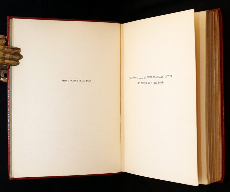 1910 First Deluxe Edition - Peter Pan in Kensington Gardens by Arthur Rackham