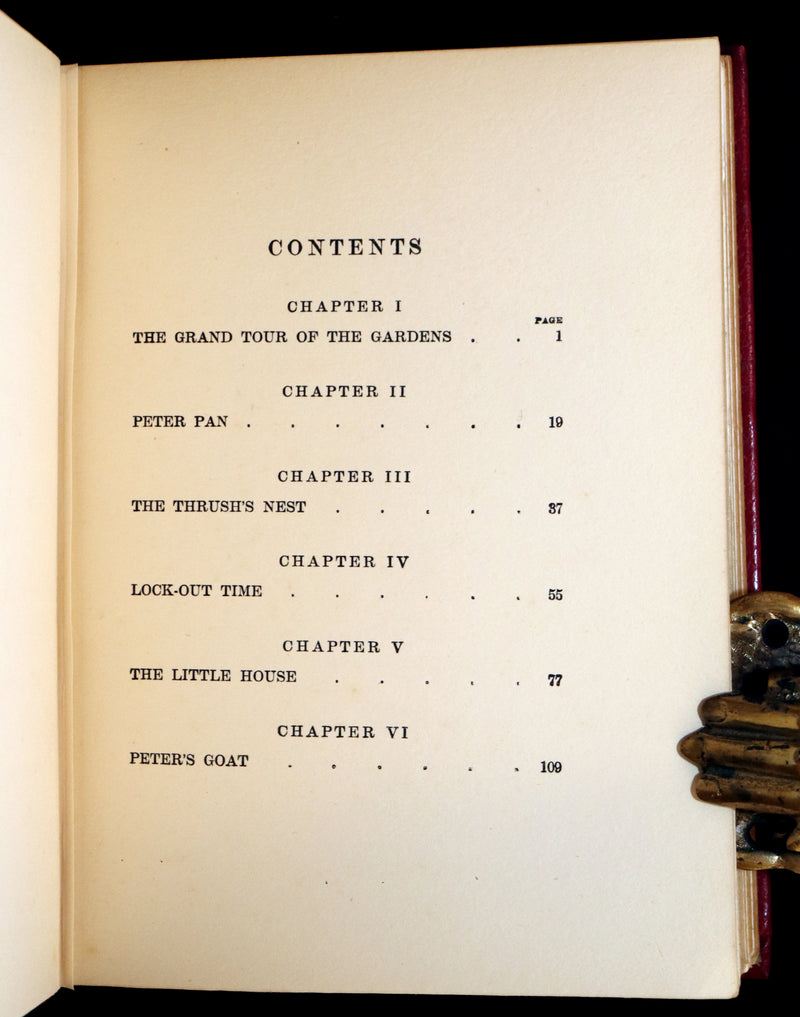 1910 First Deluxe Edition - Peter Pan in Kensington Gardens by Arthur Rackham