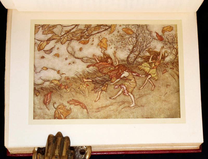 1910 First Deluxe Edition - Peter Pan in Kensington Gardens by Arthur Rackham