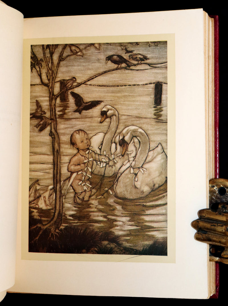 1910 First Deluxe Edition - Peter Pan in Kensington Gardens by Arthur Rackham