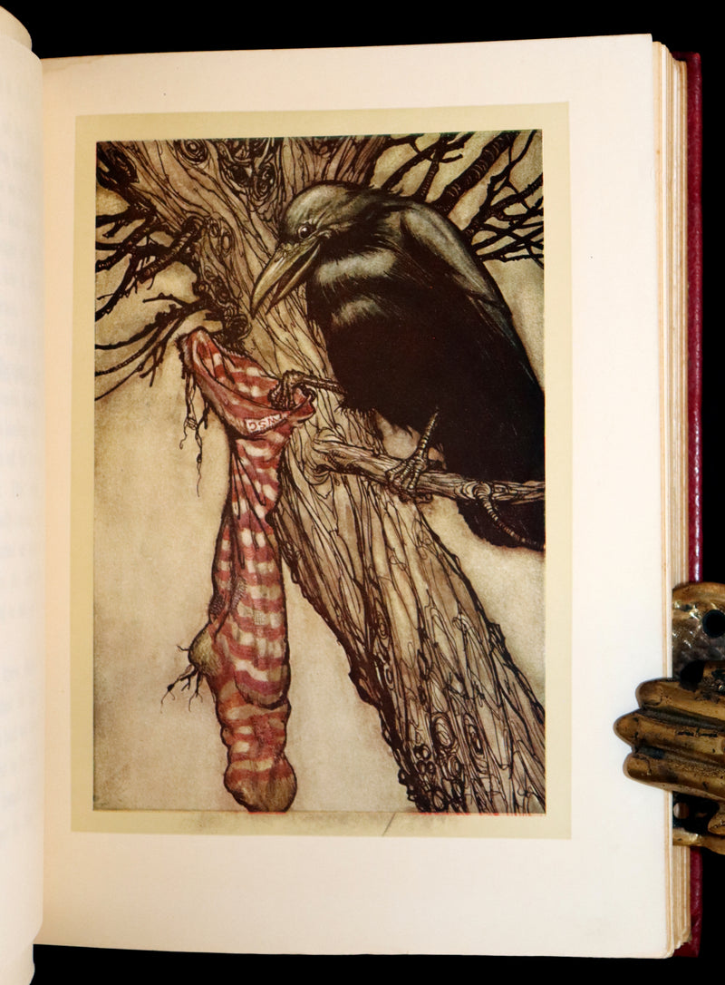 1910 First Deluxe Edition - Peter Pan in Kensington Gardens by Arthur Rackham