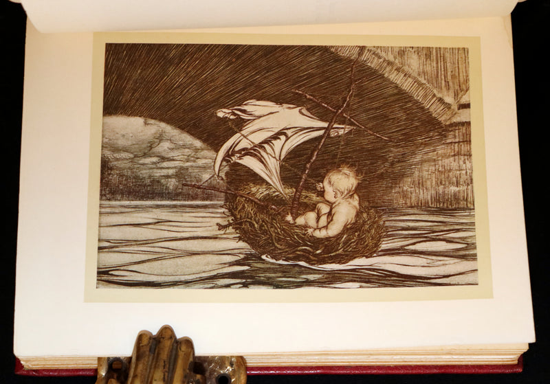 1910 First Deluxe Edition - Peter Pan in Kensington Gardens by Arthur Rackham