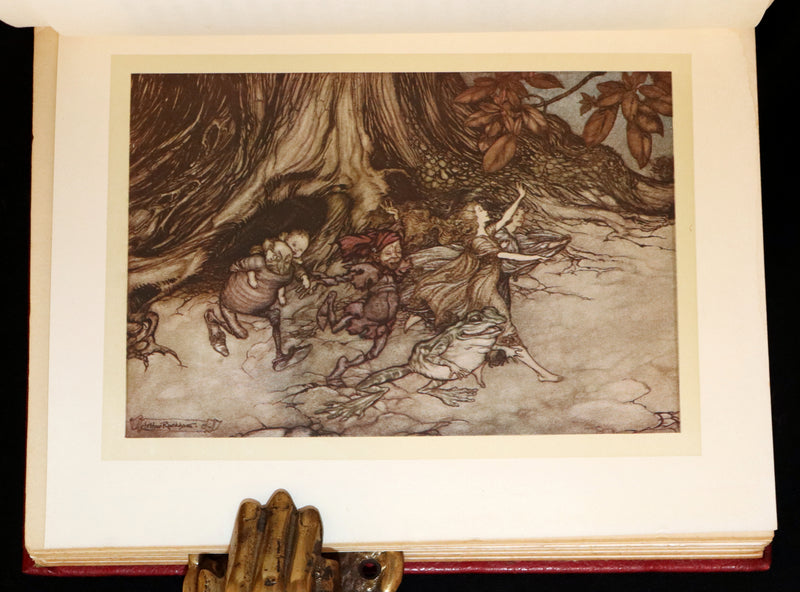 1910 First Deluxe Edition - Peter Pan in Kensington Gardens by Arthur Rackham