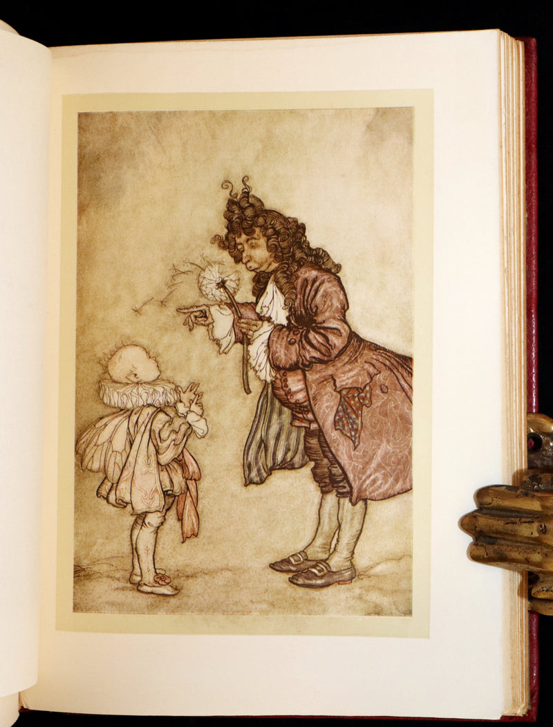 1910 First Deluxe Edition - Peter Pan in Kensington Gardens by Arthur Rackham