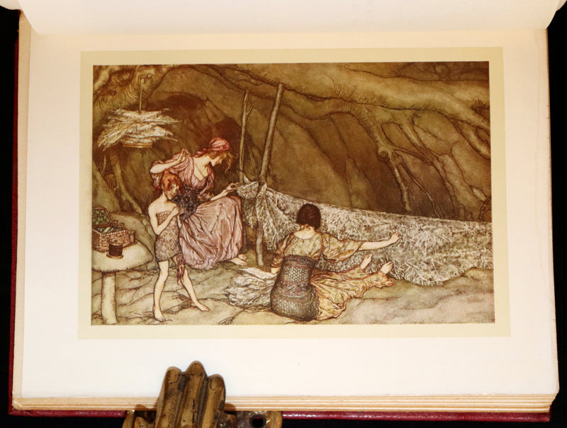 1910 First Deluxe Edition - Peter Pan in Kensington Gardens by Arthur Rackham