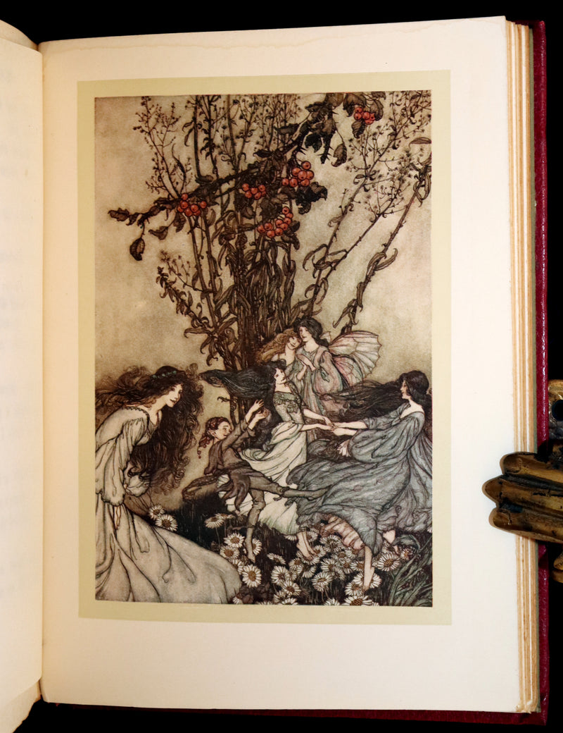 1910 First Deluxe Edition - Peter Pan in Kensington Gardens by Arthur Rackham