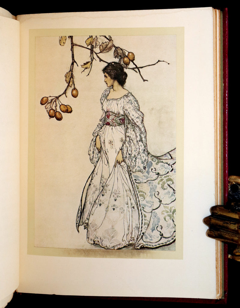 1910 First Deluxe Edition - Peter Pan in Kensington Gardens by Arthur Rackham