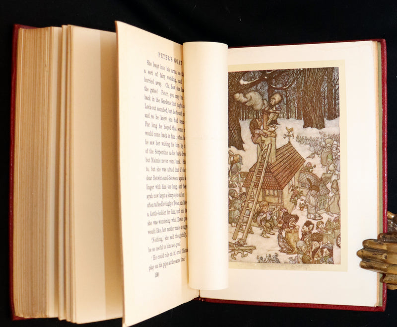 1910 First Deluxe Edition - Peter Pan in Kensington Gardens by Arthur Rackham