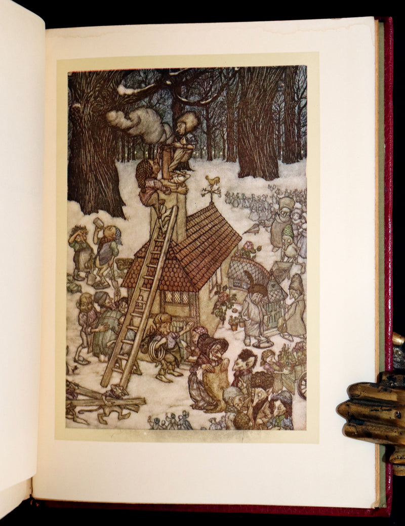 1910 First Deluxe Edition - Peter Pan in Kensington Gardens by Arthur Rackham