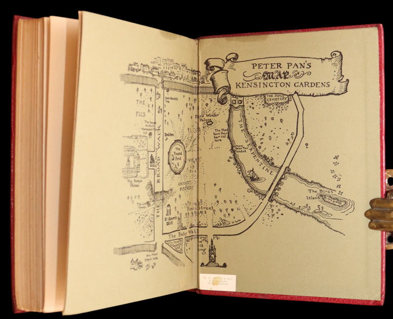 1910 First Deluxe Edition - Peter Pan in Kensington Gardens by Arthur Rackham