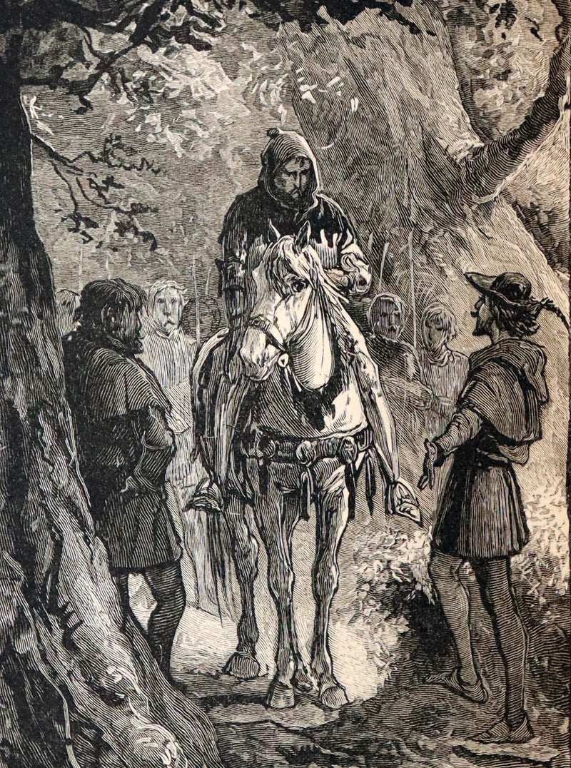 1884 Scarce Edition - Robin Hood by Ritson and Illustrated by Gordon Browne