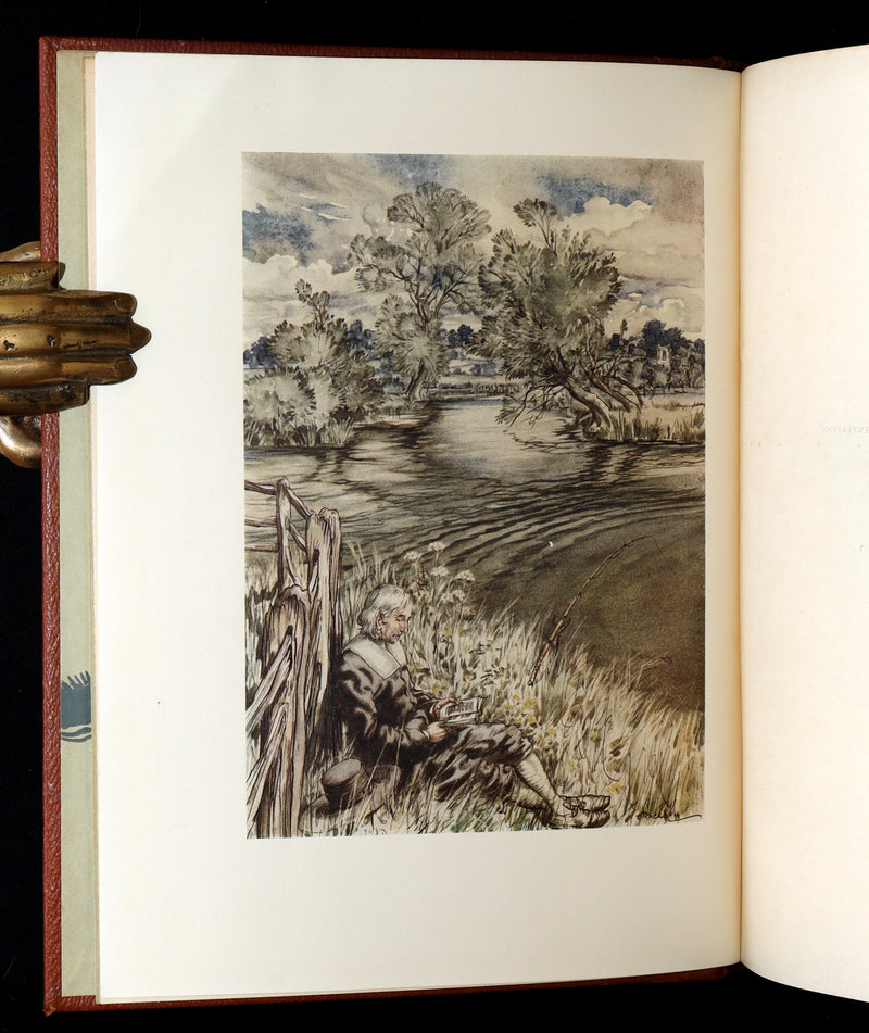 1931 Rare First Edition - The Compleat Angler illustrated by Arthur RACKHAM