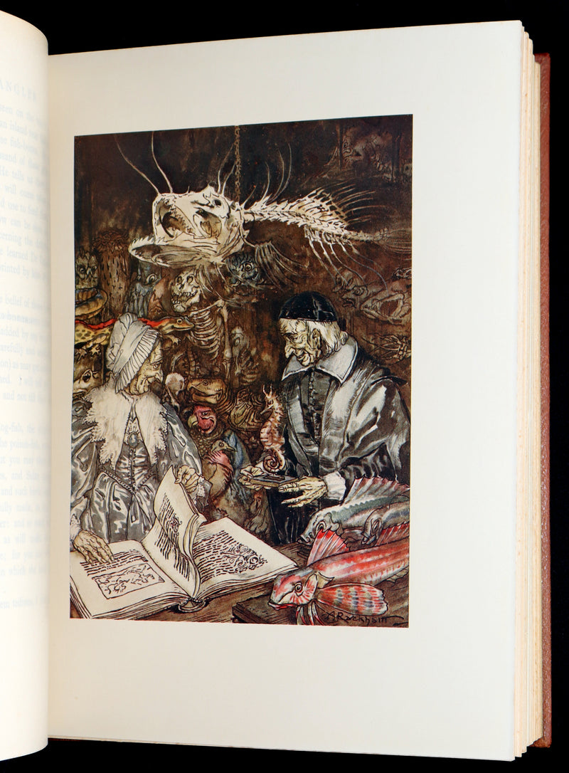 1931 Rare First Edition - The Compleat Angler illustrated by Arthur RACKHAM