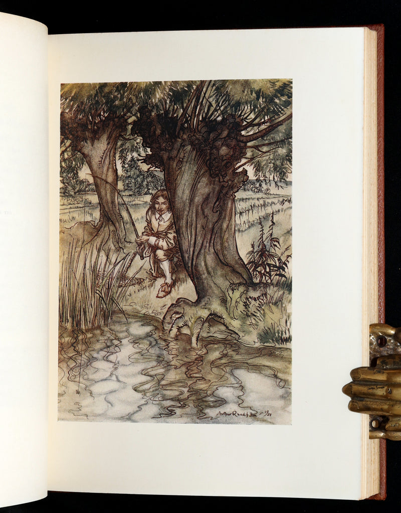 1931 Rare First Edition - The Compleat Angler illustrated by Arthur RACKHAM