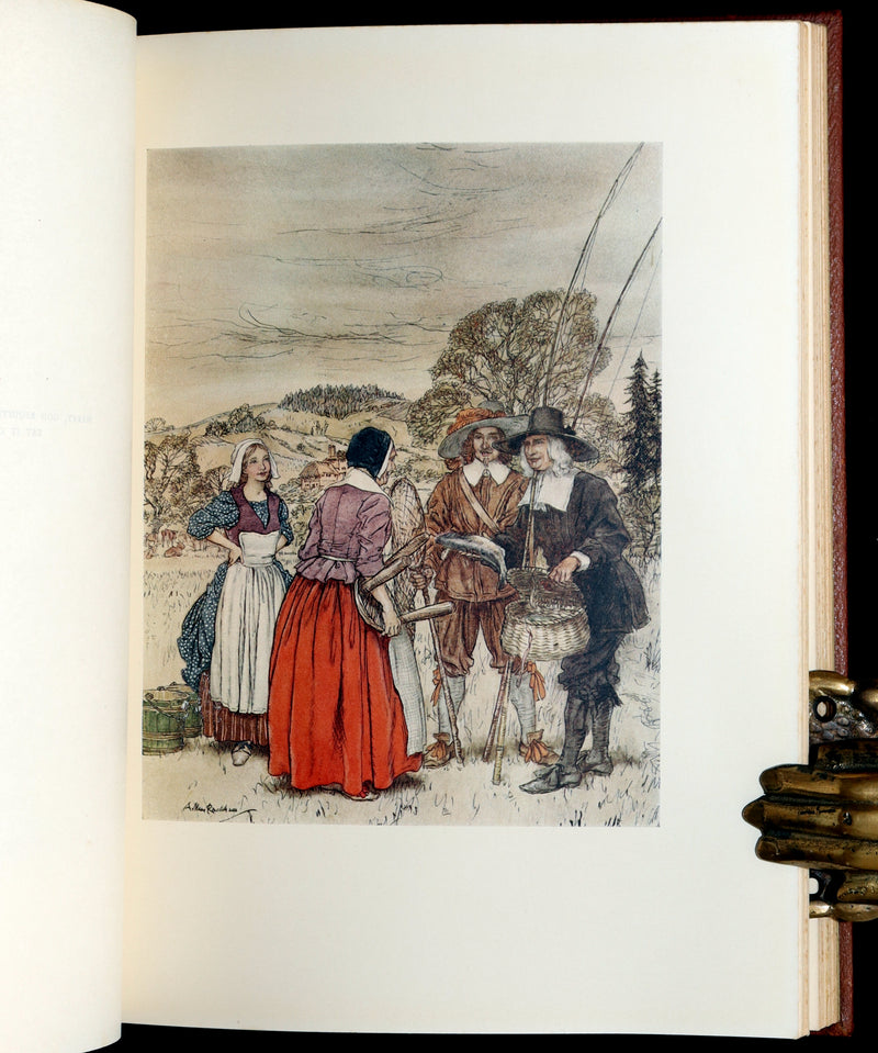 1931 Rare First Edition - The Compleat Angler illustrated by Arthur RACKHAM