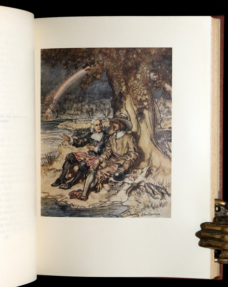 1931 Rare First Edition - The Compleat Angler illustrated by Arthur RACKHAM