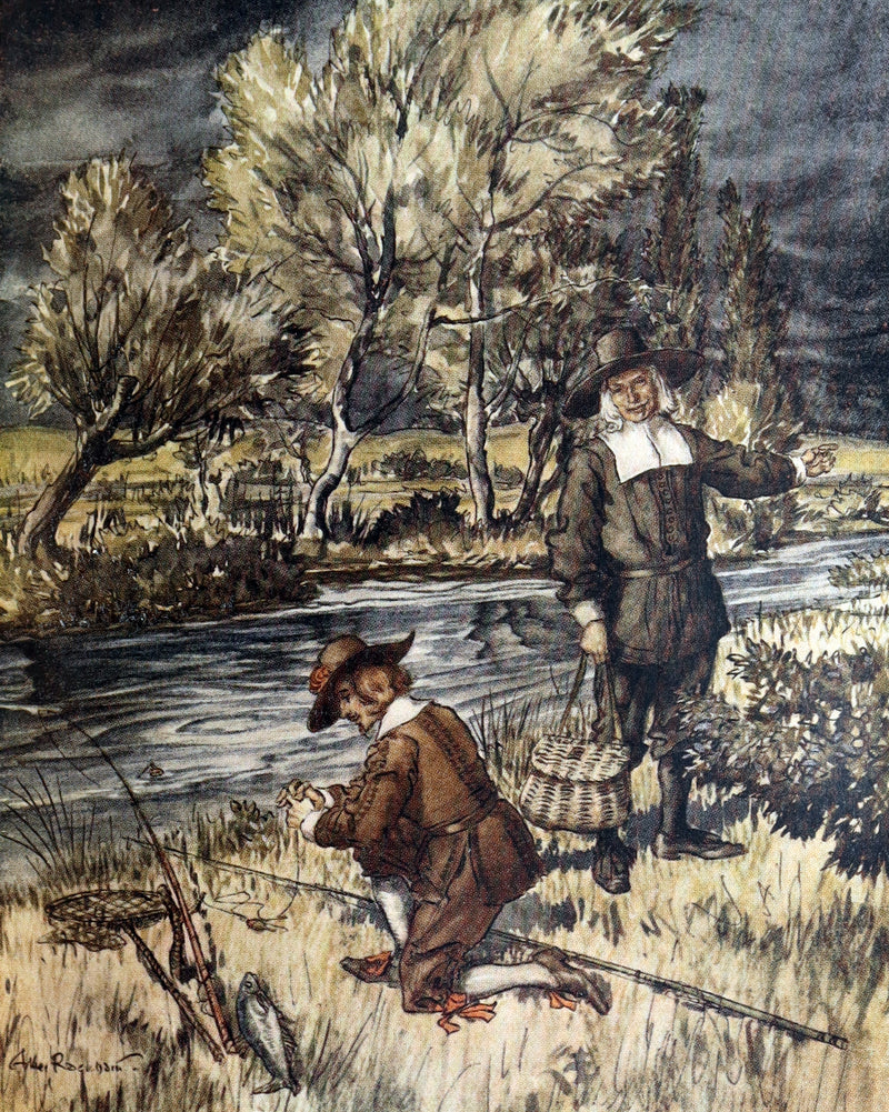 1931 Rare First Edition - The Compleat Angler illustrated by Arthur RACKHAM