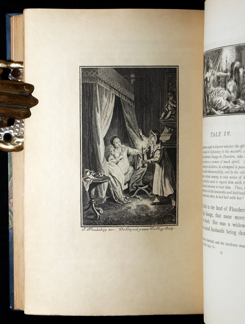 1894 Rare Book set - The Heptameron of the Tales of Margaret, Queen of Navarre