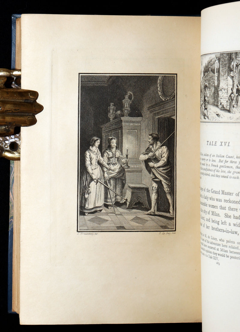 1894 Rare Book set - The Heptameron of the Tales of Margaret, Queen of Navarre