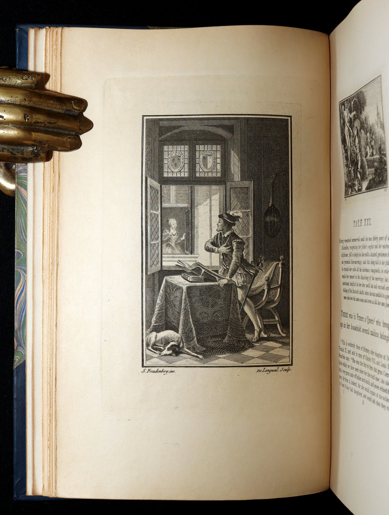 1894 Rare Book set - The Heptameron of the Tales of Margaret, Queen of Navarre