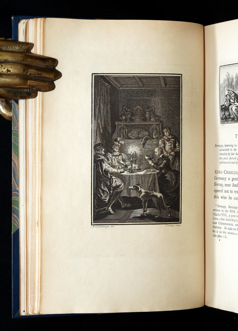 1894 Rare Book set - The Heptameron of the Tales of Margaret, Queen of Navarre