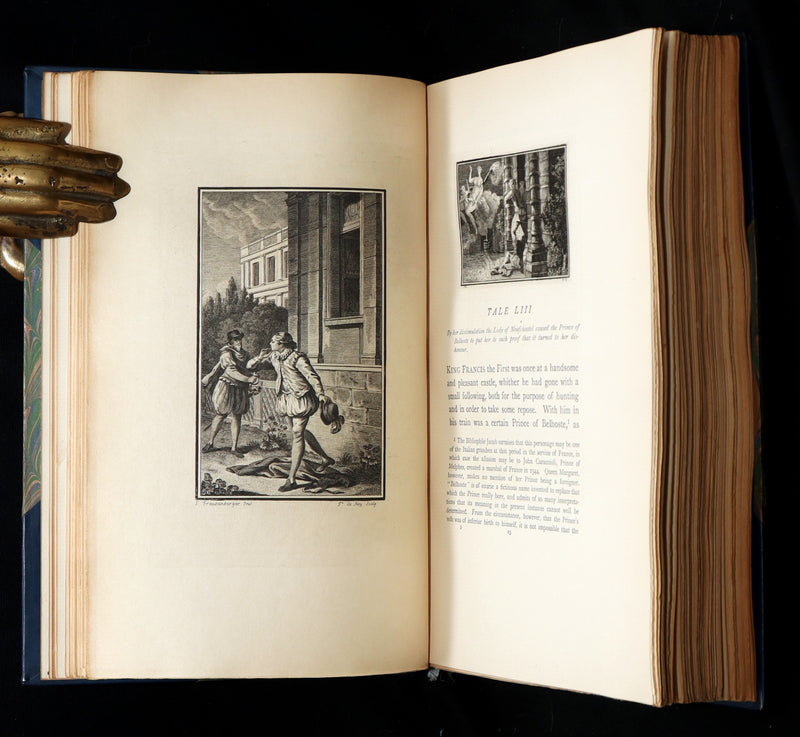 1894 Rare Book set - The Heptameron of the Tales of Margaret, Queen of Navarre