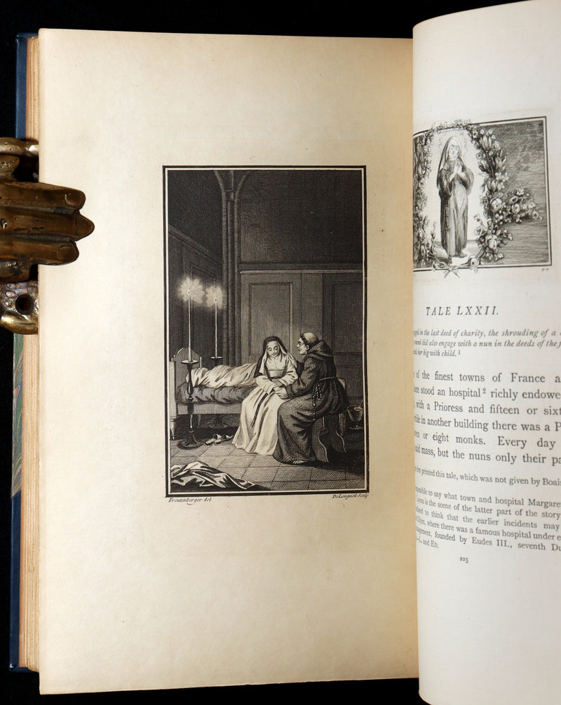 1894 Rare Book set - The Heptameron of the Tales of Margaret, Queen of Navarre