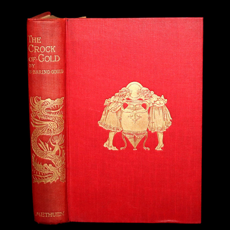 1900 Rare Book - The Crock of Gold, Fairy Tales by S. Baring-Gould