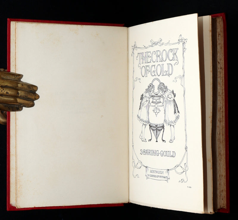 1900 Rare Book - The Crock of Gold, Fairy Tales by S. Baring-Gould
