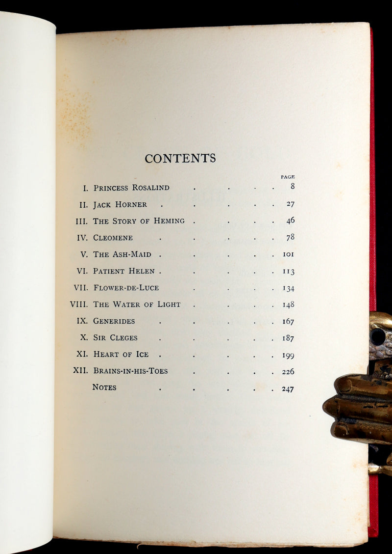 1900 Rare Book - The Crock of Gold, Fairy Tales by S. Baring-Gould