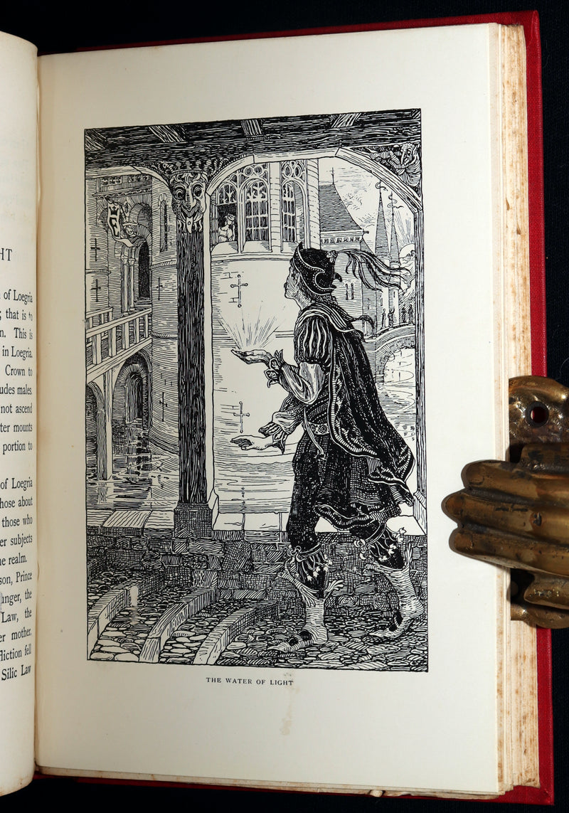 1900 Rare Book - The Crock of Gold, Fairy Tales by S. Baring-Gould