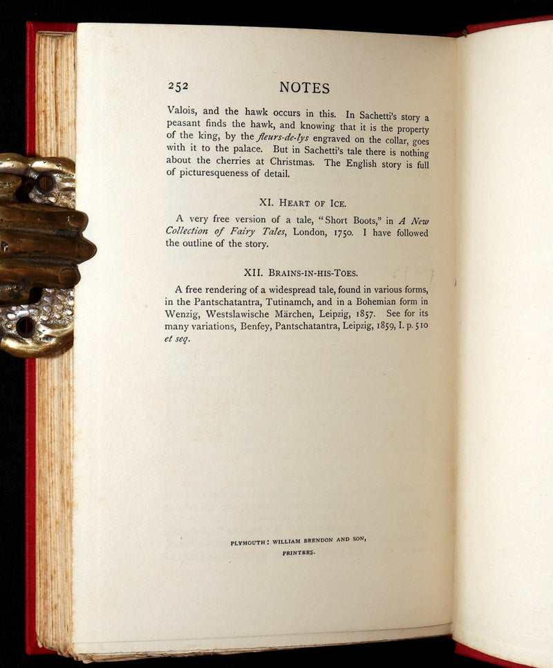 1900 Rare Book - The Crock of Gold, Fairy Tales by S. Baring-Gould