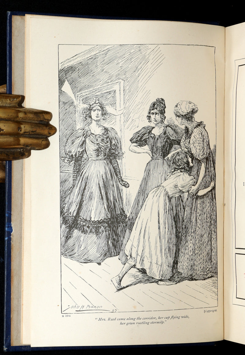 1900 Rare Book - Jane Eyre by Charlotte Brontë, Illustrated by John H. Bacon