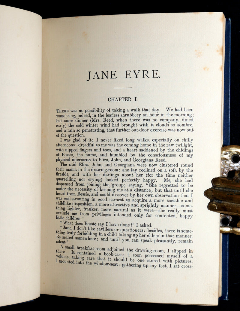 1900 Rare Book - Jane Eyre by Charlotte Brontë, Illustrated by John H. Bacon