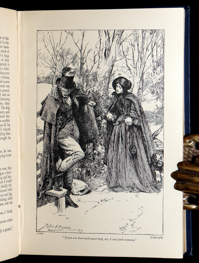 1900 Rare Book - Jane Eyre by Charlotte Brontë, Illustrated by John H. Bacon