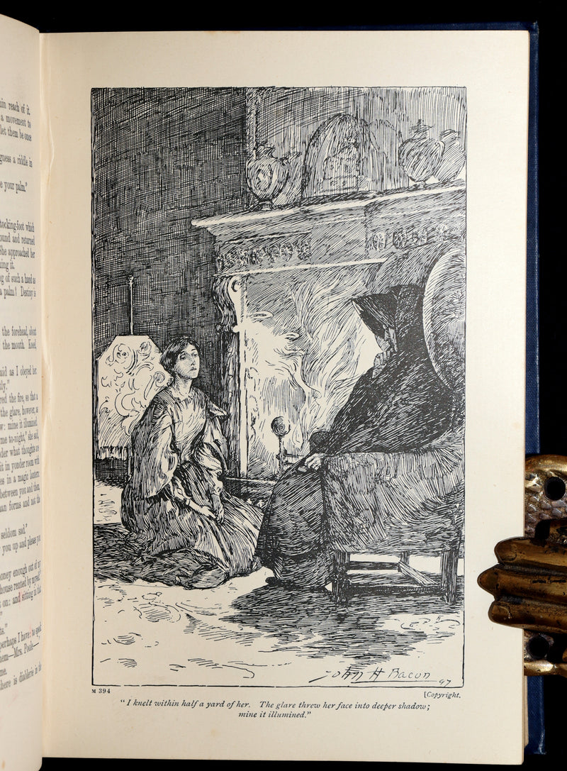 1900 Rare Book - Jane Eyre by Charlotte Brontë, Illustrated by John H. Bacon