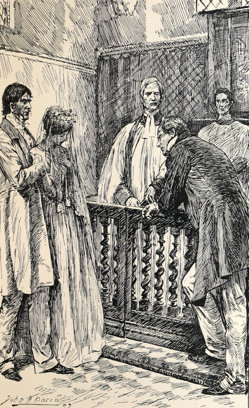 1900 Rare Book - Jane Eyre by Charlotte Brontë, Illustrated by John H. Bacon